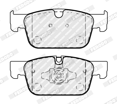 Set placute frana,frana disc FDB4994 FERODO