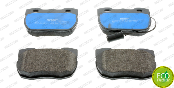 set placute frana,frana disc FDB520 FERODO