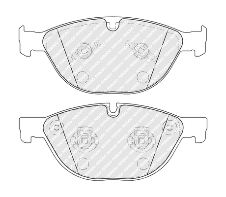 Set placute frana,frana disc FDB5270 FERODO