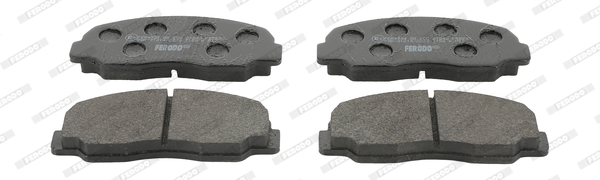 set placute frana,frana disc FDB532 FERODO