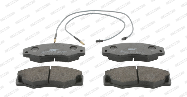 set placute frana,frana disc FDB534 FERODO