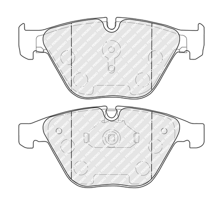 Set placute frana,frana disc FDB5352 FERODO