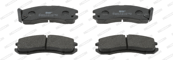set placute frana,frana disc FDB576 FERODO