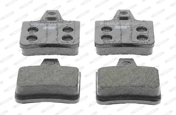 set placute frana,frana disc FDB615 FERODO