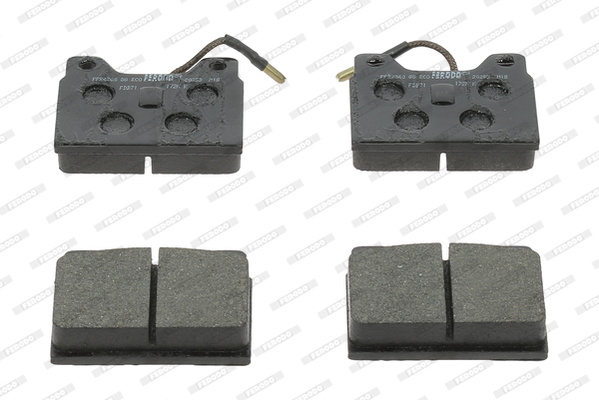 set placute frana,frana disc FDB71 FERODO