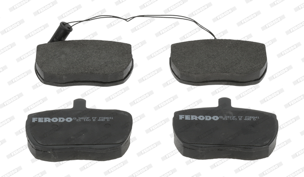 set placute frana,frana disc FDB841 FERODO