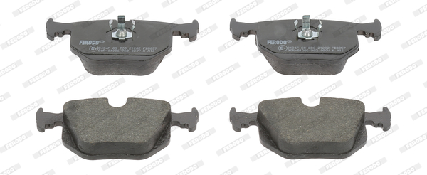 set placute frana,frana disc FDB857 FERODO