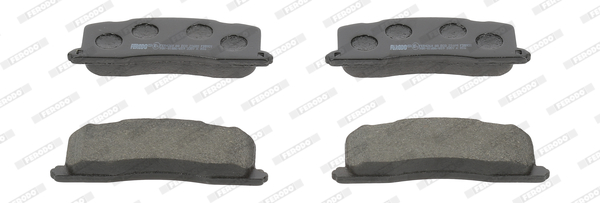 set placute frana,frana disc FDB931 FERODO