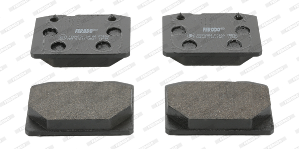 set placute frana,frana disc FDB96 FERODO