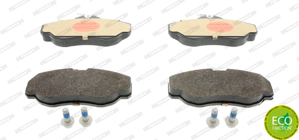 set placute frana,frana disc FDB980 FERODO