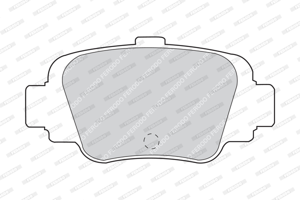 set placute frana,frana disc FDB992 FERODO