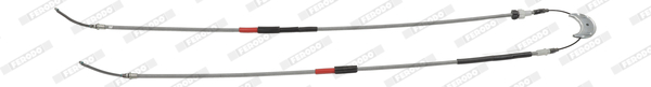 Cablu, frana de parcare FHB431228 FERODO