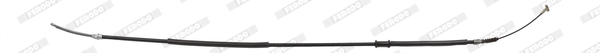 Cablu, frana de parcare FHB432018 FERODO