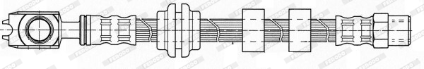Furtun frana FHY2526 FERODO