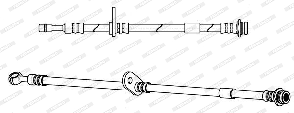 Furtun frana FHY2690 FERODO