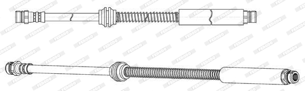 Furtun frana FHY2758 FERODO