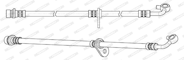 Furtun frana FHY2809 FERODO