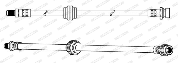 Furtun frana FHY2820 FERODO