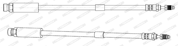Furtun frana FHY2825 FERODO
