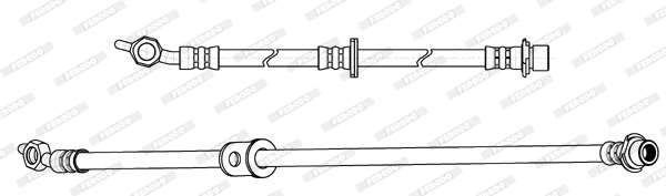 Furtun frana FHY2844 FERODO