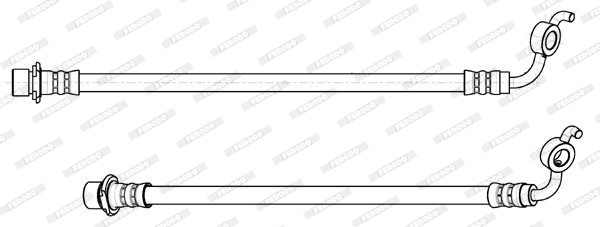 Furtun frana FHY2848 FERODO