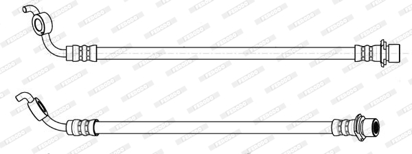 Furtun frana FHY2849 FERODO