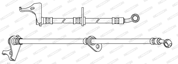Furtun frana FHY2862 FERODO