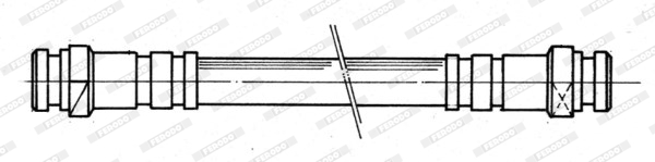 Furtun frana FHY2943 FERODO