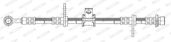Furtun frana FHY3083 FERODO