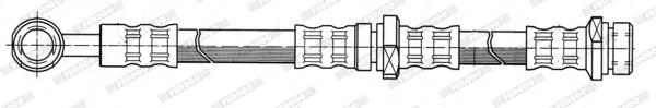 Furtun frana FHY3087 FERODO
