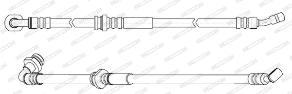 Furtun frana FHY3100 FERODO