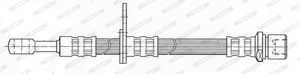 Furtun frana FHY3104 FERODO