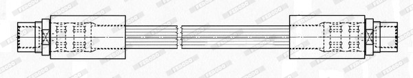 Furtun frana FHY3115 FERODO