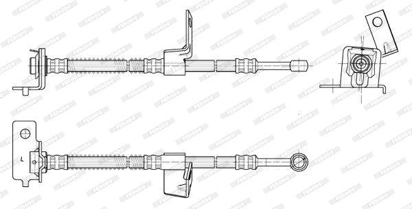 Furtun frana FHY3126 FERODO