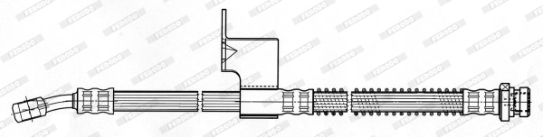 Furtun frana FHY3146 FERODO