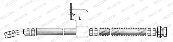 Furtun frana FHY3169 FERODO