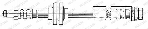 Furtun frana FHY3187 FERODO