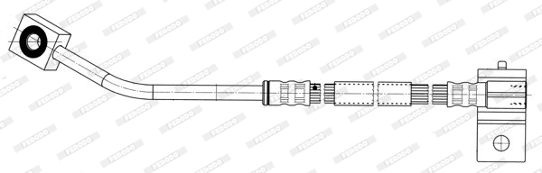 Furtun frana FHY3204 FERODO