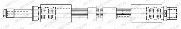 Furtun frana FHY3233 FERODO