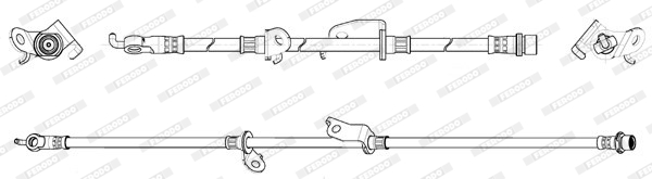 Furtun frana FHY3300 FERODO