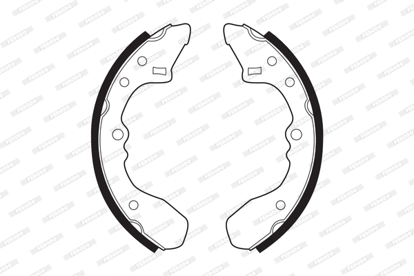 Set saboti frana FSB238 FERODO