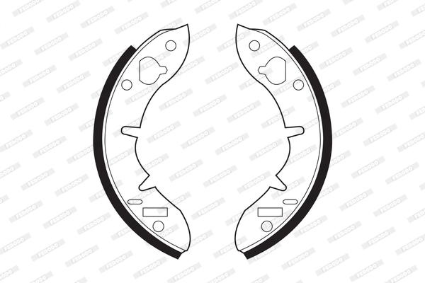Set saboti frana FSB373 FERODO