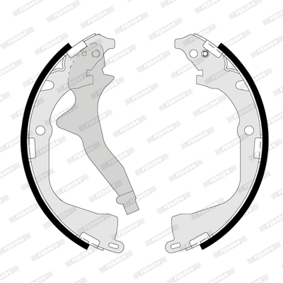 Set saboti frana FSB4165 FERODO