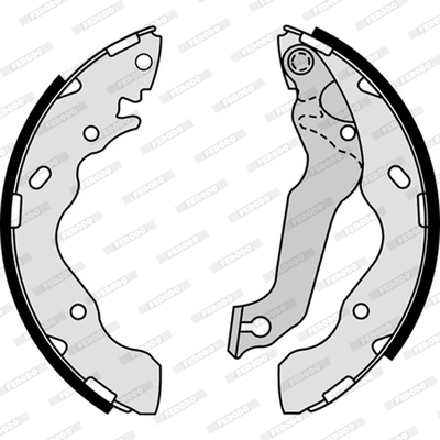 Set saboti frana FSB4195 FERODO