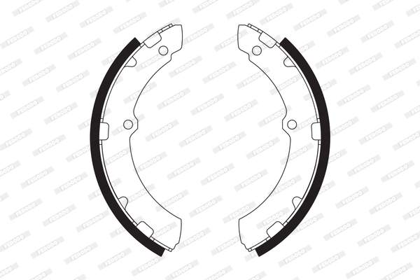 Set saboti frana FSB562 FERODO