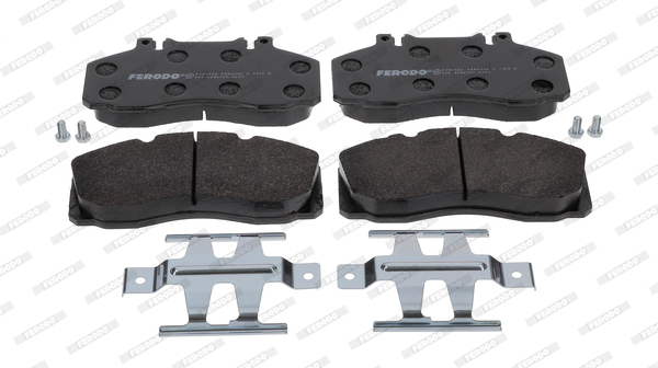 set placute frana,frana disc FVR1522B FERODO