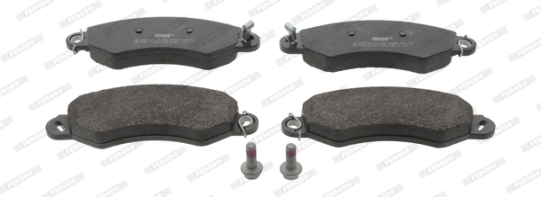 set placute frana,frana disc FVR1774 FERODO