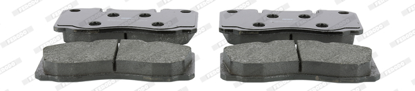set placute frana,frana disc FVR4038 FERODO