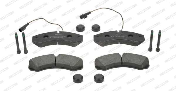 Set placute frana,frana disc FVR4156 FERODO