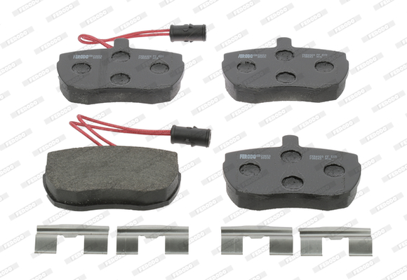set placute frana,frana disc FVR543 FERODO